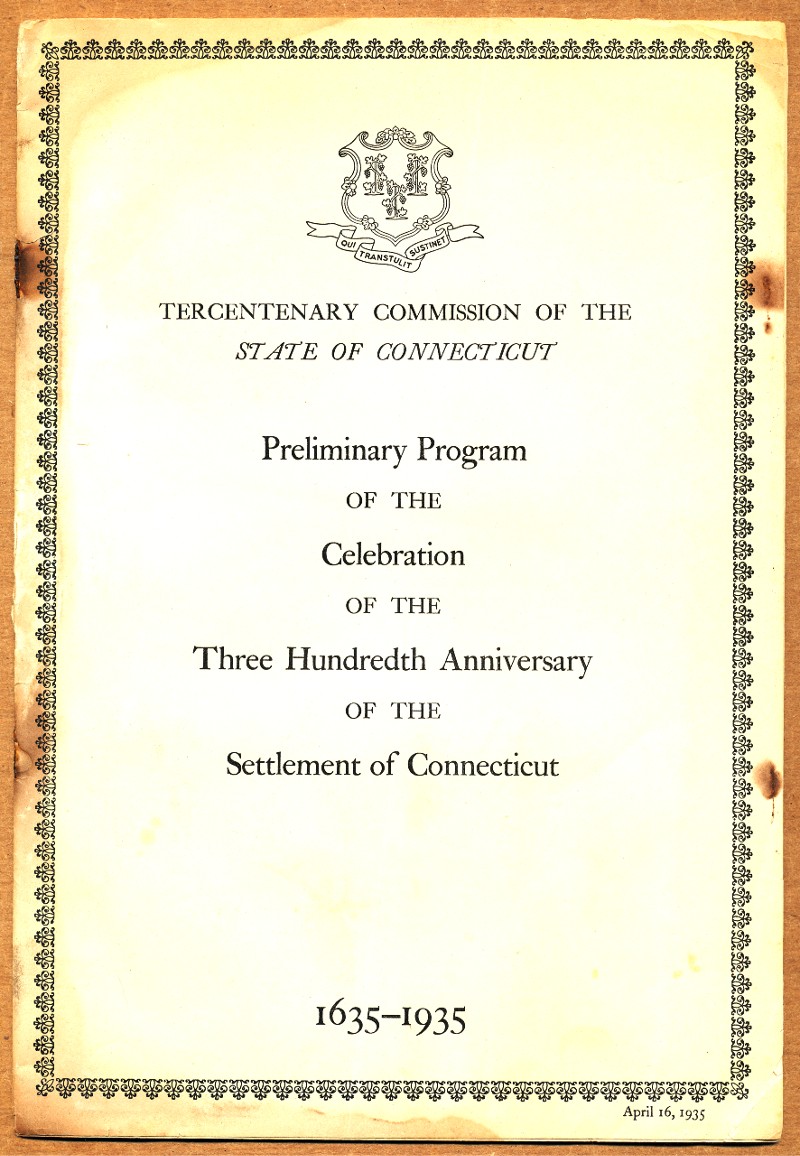Commems-Collection-Classic:-1935-Connecticut-Tercentenary---Coin-Exhibits-During-Celebration
