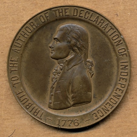 Commems-Collection-Classic:-1903-Thomas-Jefferson-Mem.---Part--II,-A-Medal's-Journey-In-Congress