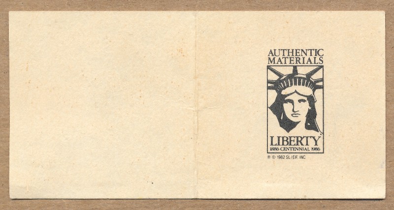 Commems-Collection-Modern:-1986-Statue-Of-Liberty-Ellis-Island-/-Cousin-#1