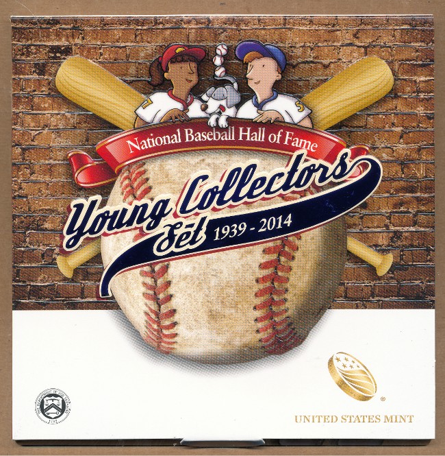 Commems-Collection-Modern:-2014-Baseball-Hall-Of-Fame-Young-Collectors-Set
