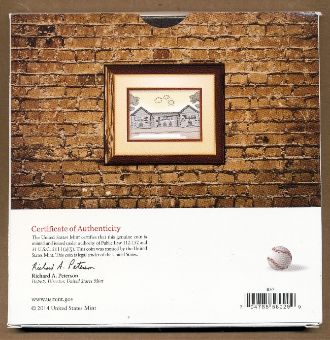 Commems-Collection-Modern:-2014-Baseball-Hall-Of-Fame-Young-Collectors-Set