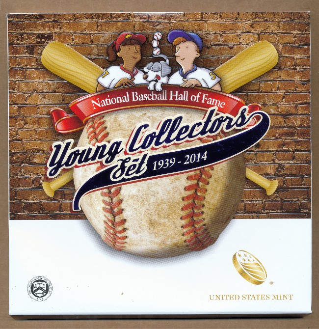Commems-Collection-Modern:-2014-Baseball-Hall-Of-Fame-Young-Collectors-Set