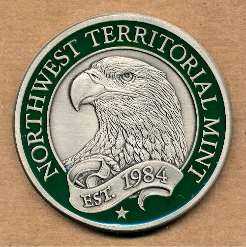 Commems-Collection-Medals:-Northwest-Territorial-Mint-Business-Card
