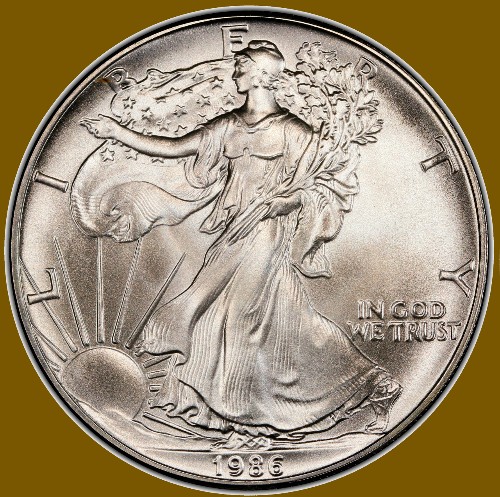 Commems-Collection-Modern:-1986-Statue-Of-Liberty-Commemorative-Coins---Silver-Eagle-Connection