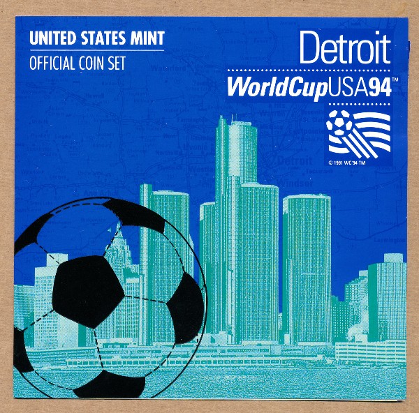 Commems-Collection-Modern:-1994-World-Cup-Official-Coin-Sets---Venues