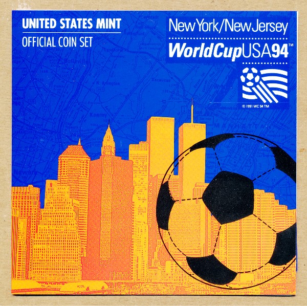 Commems-Collection-Modern:-1994-World-Cup-Official-Coin-Sets---Venues