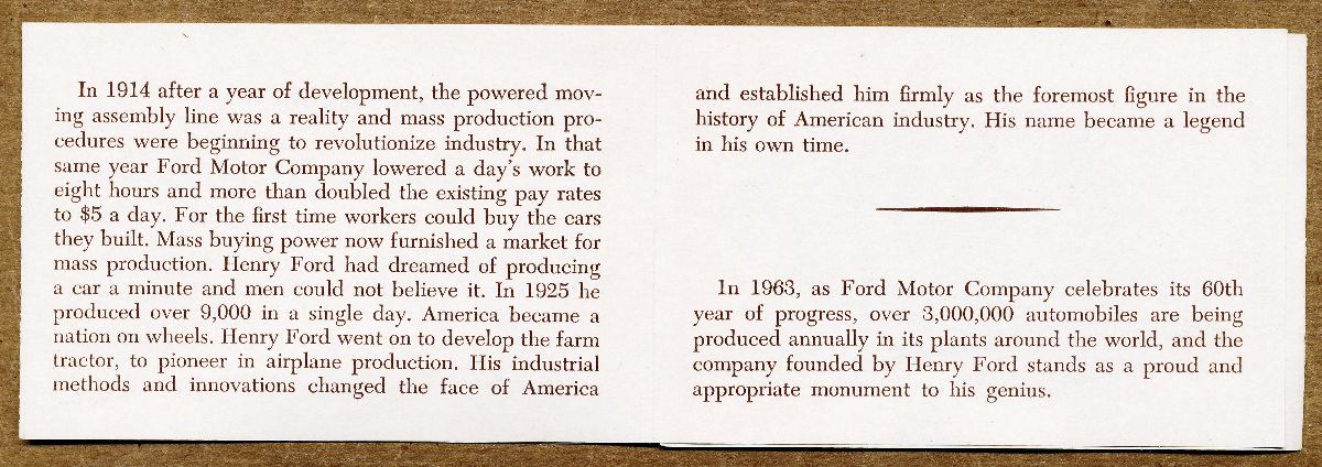 Commems-Collection-Medals:-1963-Henry-Ford-Centennial