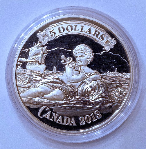 Commems-Collection-Canadian:-2013-Canadian-Bank-Of-Commerce---Coin-1-Of-4