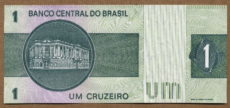 Commems-Collection-Currency:-1980-Brazil-Um-Cruzeiro
