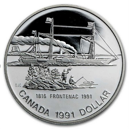 Commems-Collection-Canadian:-1991-Frontenac-175th-Anniversary