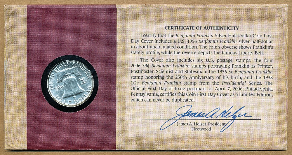 Commems-Collection-Medals:-1956-Benjamin-Franklin-250th-Anniversary---Part-II