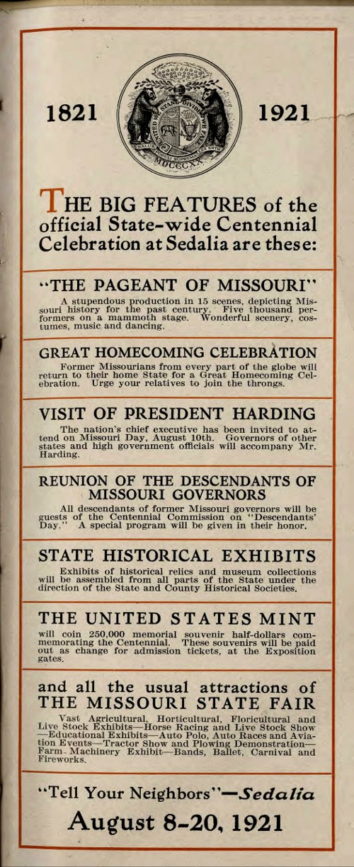 Commems-Collection-Classic:-1921-Missouri-Statehood-Centennial---Admission-Change-Story-Source?