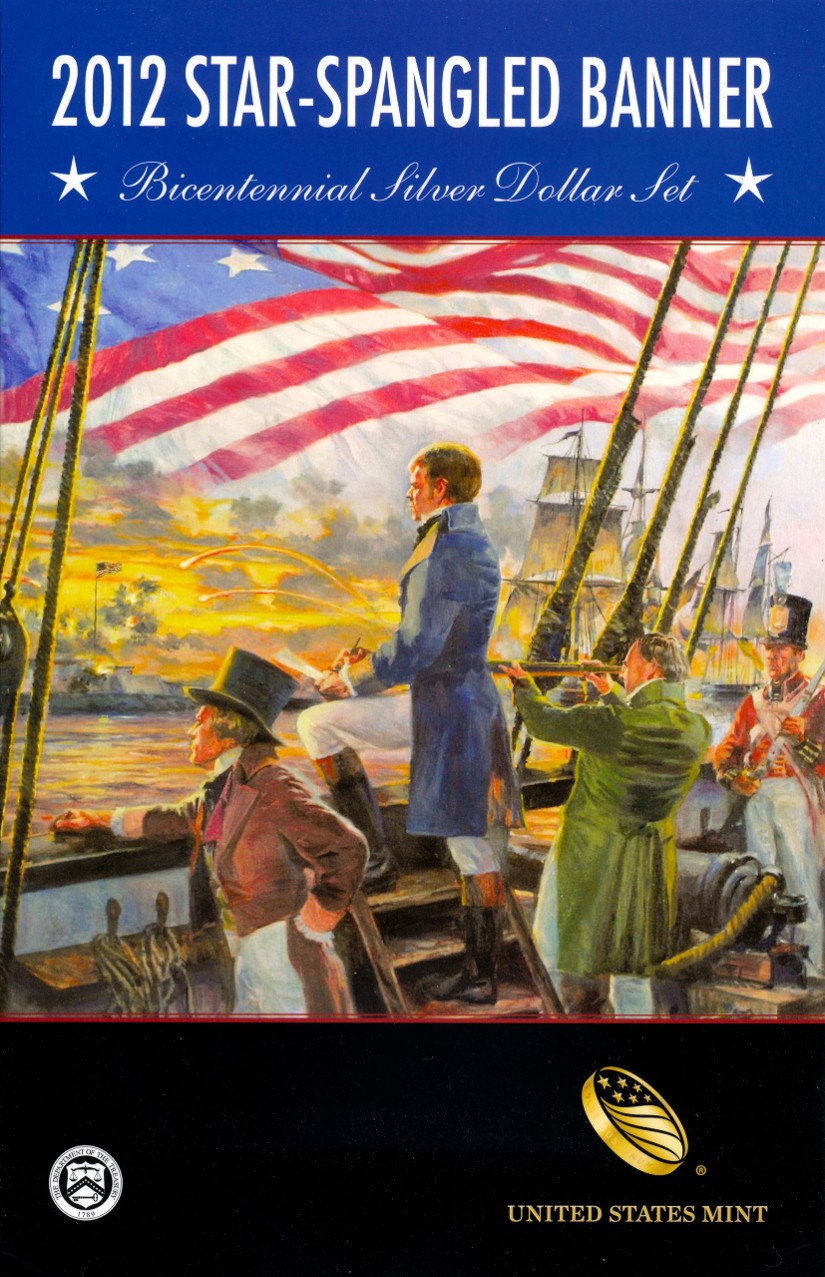 Commems-Collection-Modern:-2012-Star-Spangled-Banner-Dollar-Set---Redux