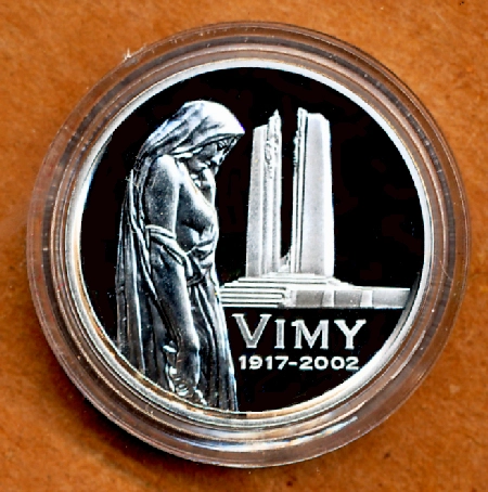 Commems-Collection-Canadian:-2002-Battle-Of-Vimy-Ridge-85th-Anniversary