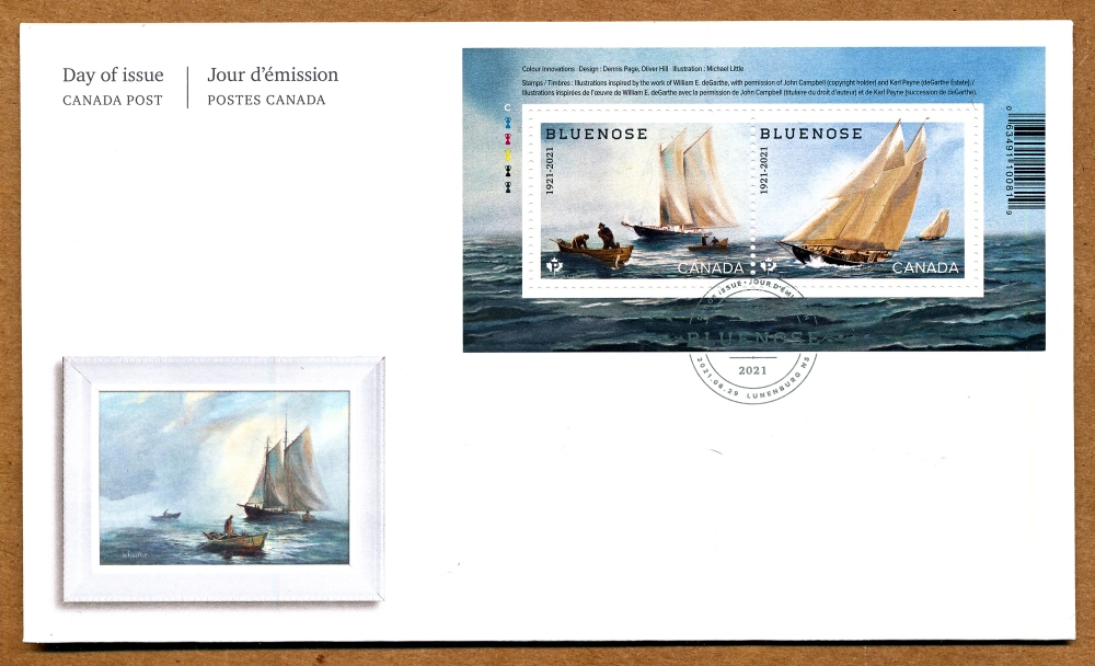 Commems-Collection-Canadian:-2021-Bluenose-Centennial