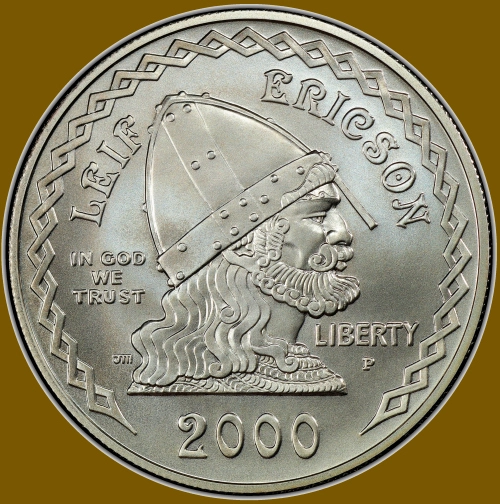 Commems-Collection-Modern:-2000-Leif-Ericson-Millennium---The-Coins