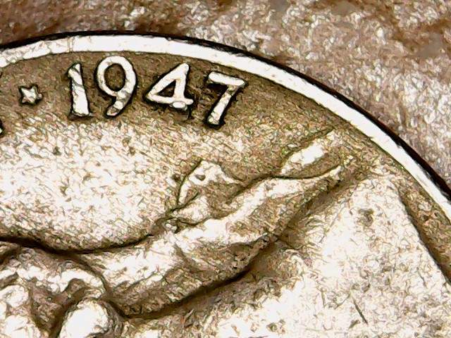 1947-Nickle-Half-A-4-PMD-?