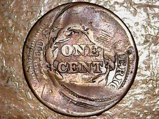 1850-Penny,-Have-Had-This-For-40-Years-,-Maybe-Someone-Can-Tell-Me-Something