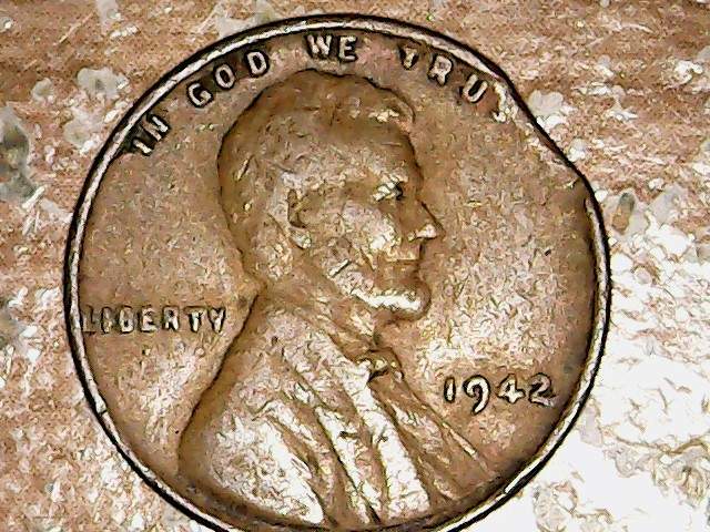 1942-Penny-With-Chip