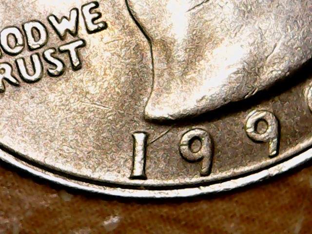 1990-P-Die-Crack-Front-&back-Spike-Head-