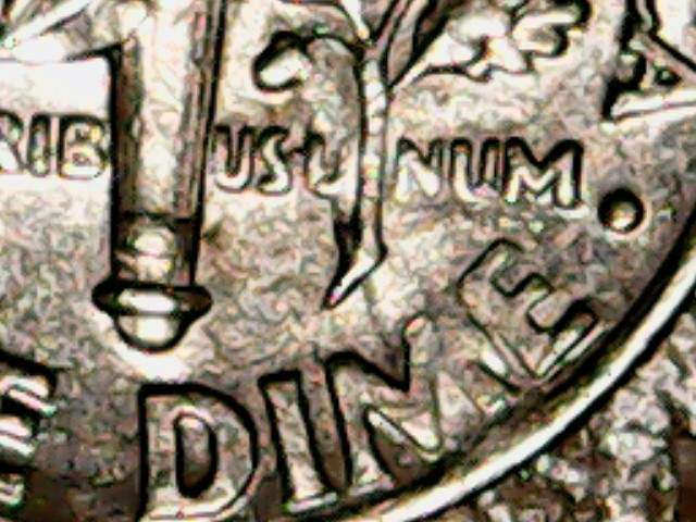 1997-P-Dime-Something-Funny-On-The-Back-,-This-One-Might-Stump-Ya