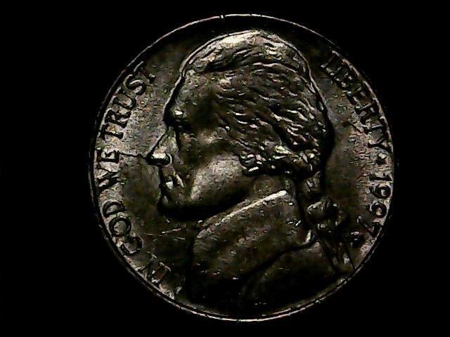 1997-P-Pinocchio-Nickel-With-Die-Cracks