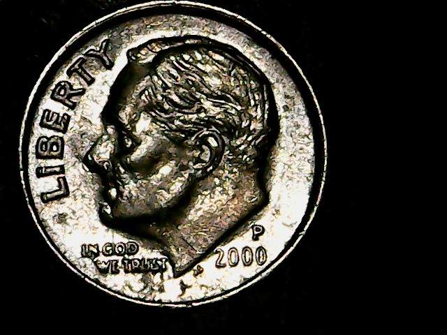 2000-P-Dime-Missing-Clad-Show-And-Tell