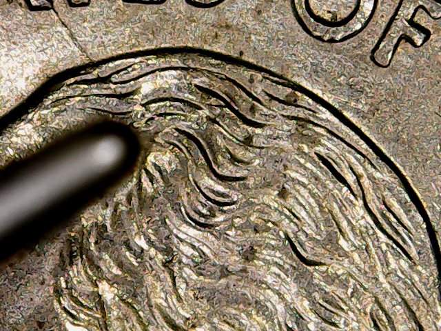 2003--P-Quarter-Die-Crack--Show-And-Tell-Spikehead