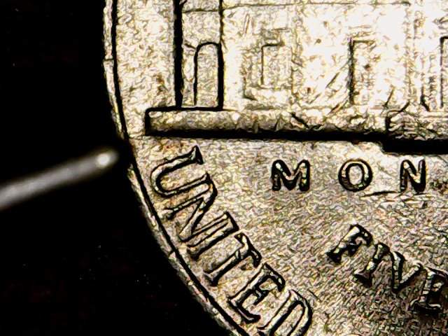 1997-P-Nickel-Die-Crack,-And-Chips