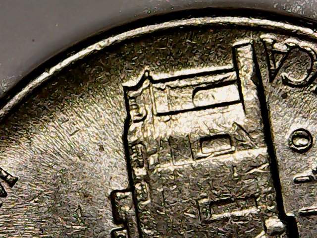 1997-P-Nickel-Die-Crack,-And-Chips