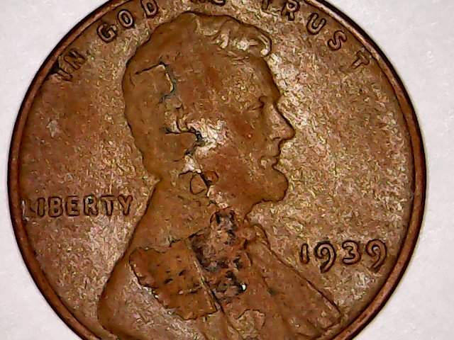 1939--P-Pennies-Lamination