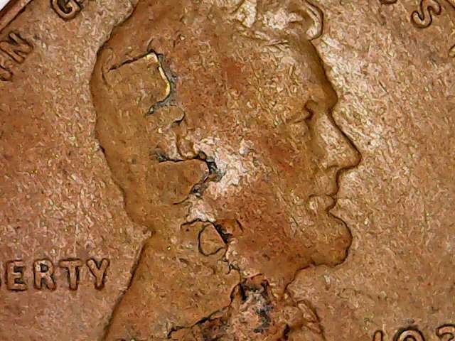 1939--P-Pennies-Lamination