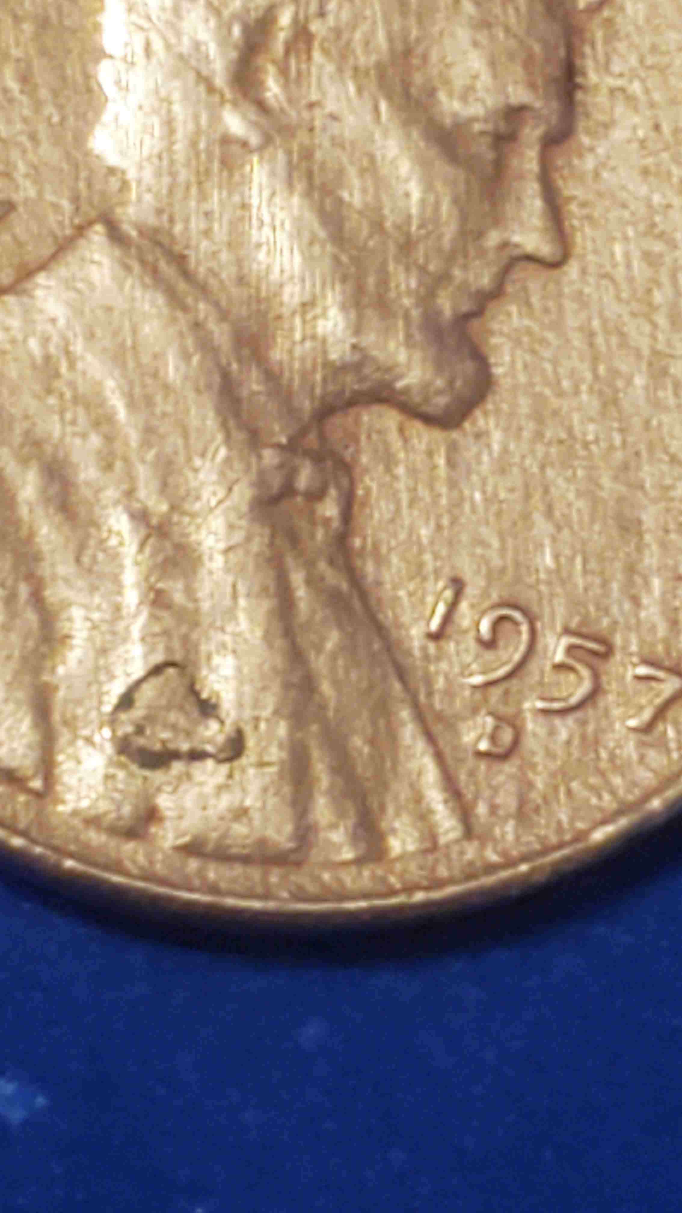 Anyone-Recognize-The-Planchet?-1957-D-Cent