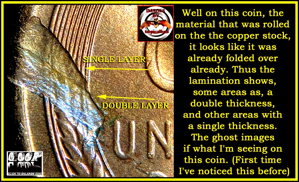 1945-S-Lincoln-Wheat-Cent-Mint-Error---Minor-Delamination-On-MS-Coin