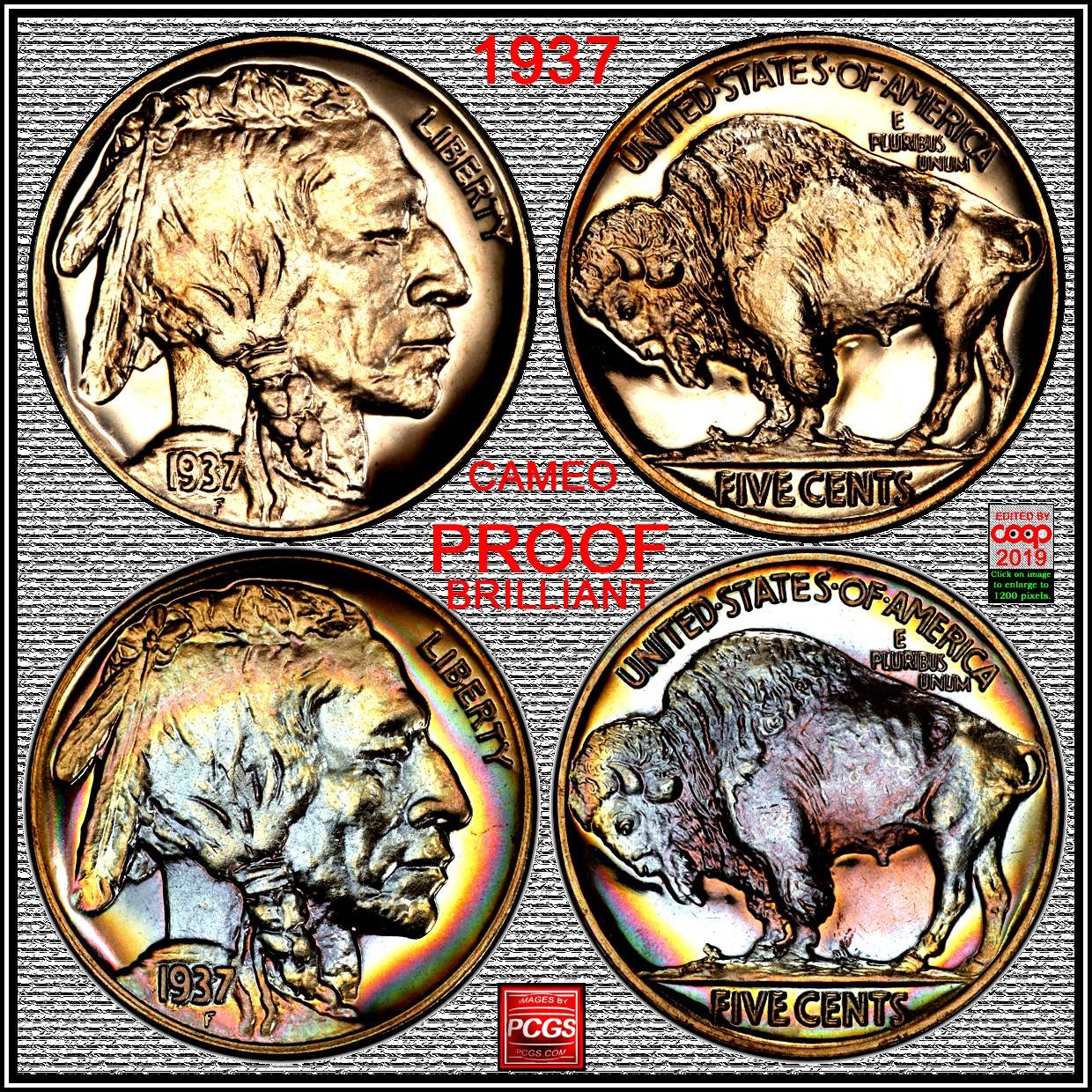 1916-Lincoln-Wheat-Cent---Prooflike-Toned-Coin