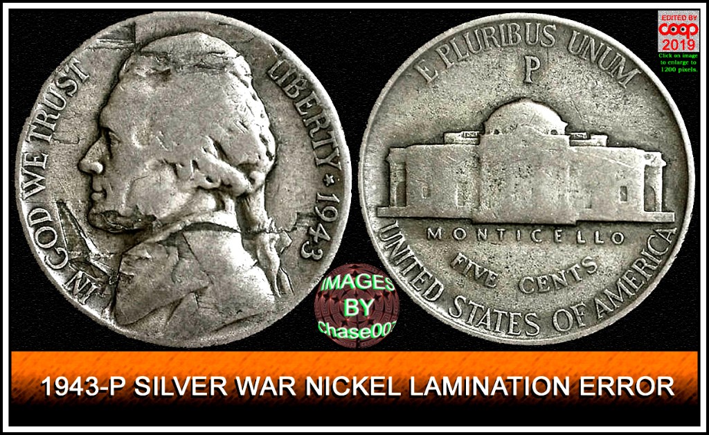 1943-P-War-Time-Nickel.-With-Multiple-Lam