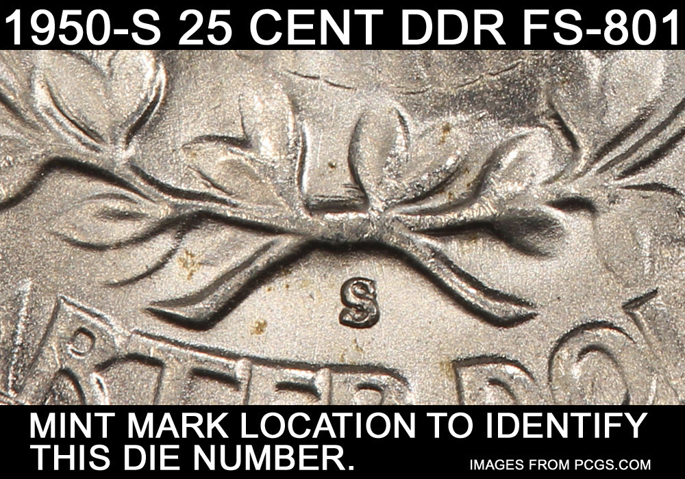 1950-S-Washington-Quarter-DDR-001-Stage-C-W/-Die-Crack