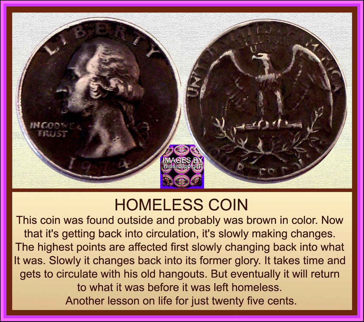 1974-Quarter-With-Amazing-Black/Silver-Color.-Can-Someone-Tell-Me-Why?