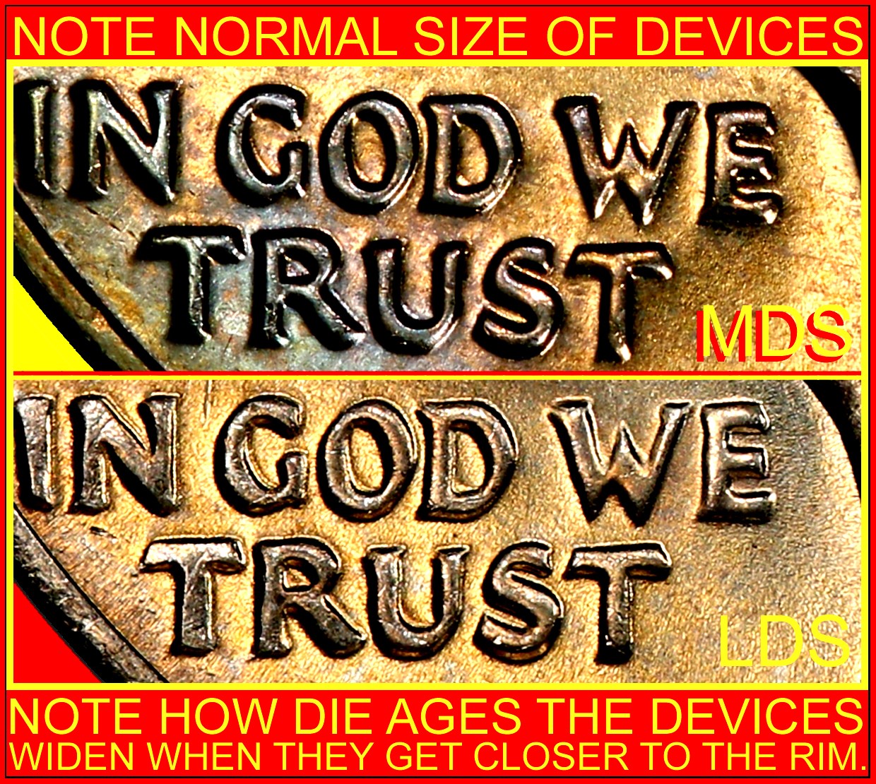 Bicentennial-Eisenhower-Misshapen-Letters-In-The-Motto,-Is-This-Common?