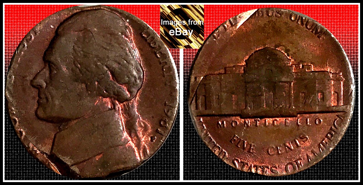 1981-Nickel-Struck-On-Cent-Planchet-I-Believe-This-Is-Fake