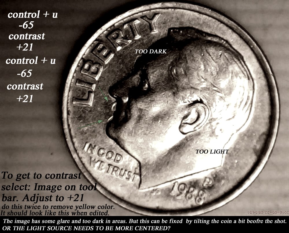 1988-P-Dime-With-Reverse-And-Obverse-Clash