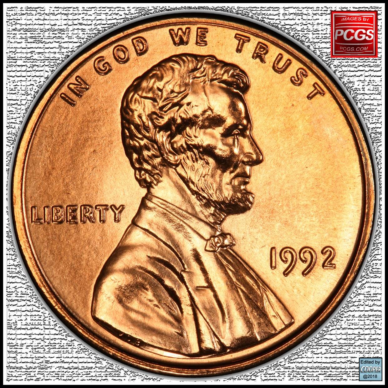1992-Lincoln-Penny.-Are-The-Letters-Machine-Double-?