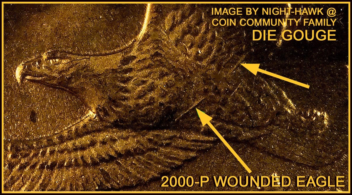 Hunting-Dollar-Rolls,-Found-A-Possible-Sacagawea-Wounded-Eagle.-Opinions?
