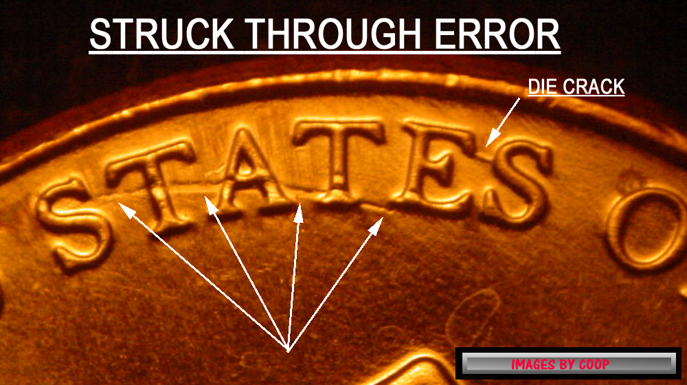 1999-P-Lincoln-Cent-Retained-Struck-Though-Or-Damage?