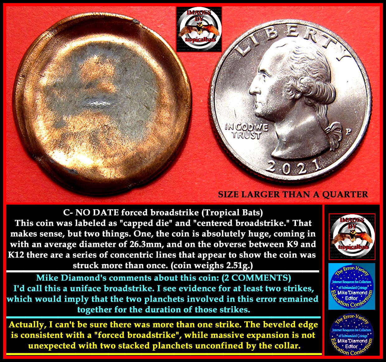 No-Date-Lincoln-Memorial-Cent-Mint-Error---REV-Die-Cap-Struck-Through-OBV-Die-Cap?