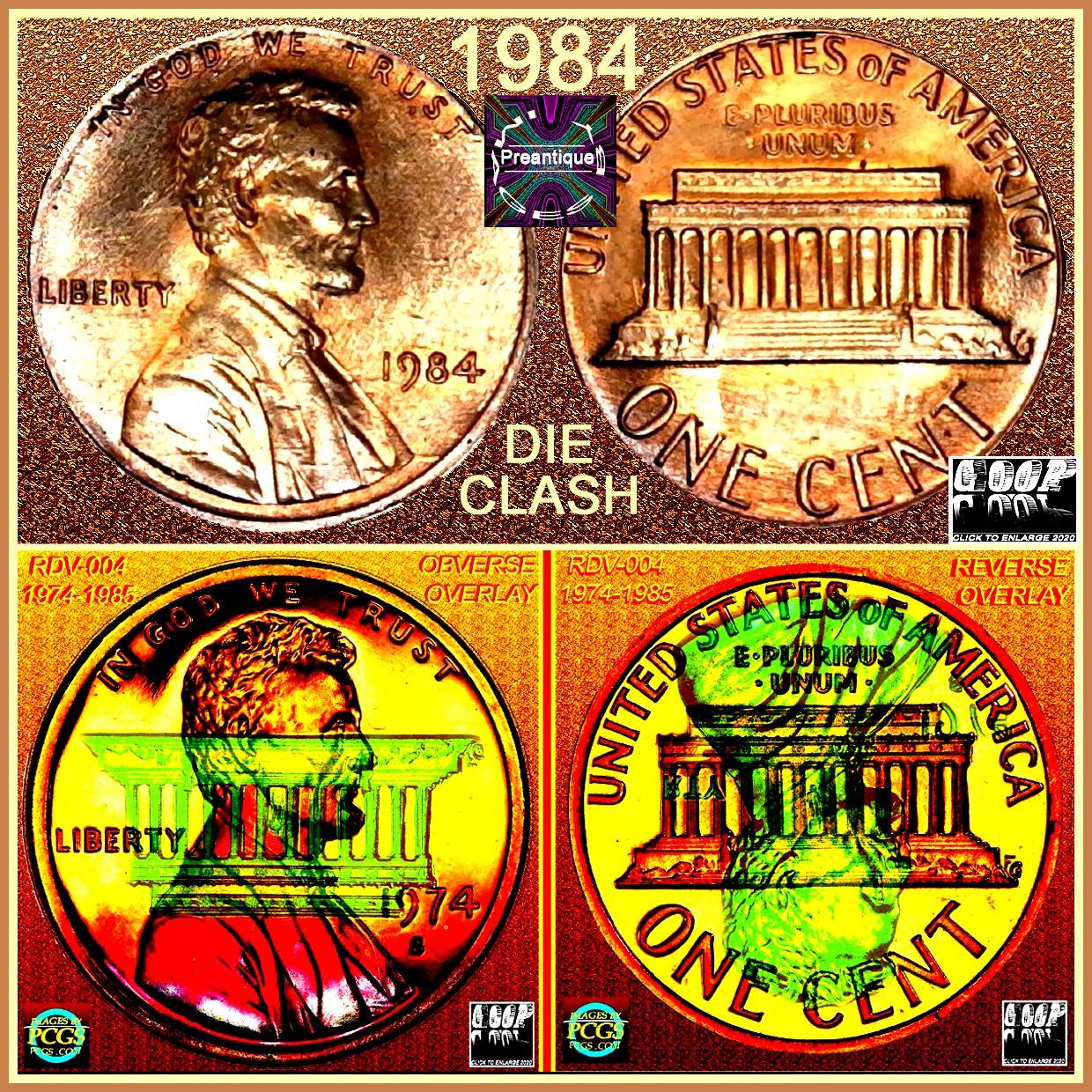 1984-Lincoln-Penny-Reverse-Die-Clash