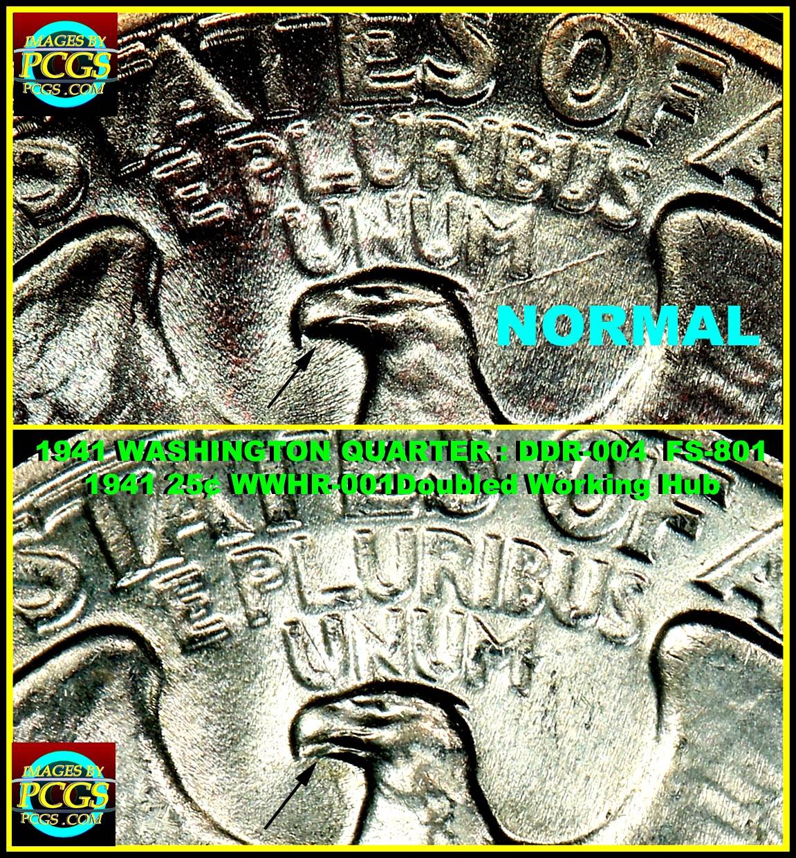 1941-P-Washington-Quarter-Doubled-Beak