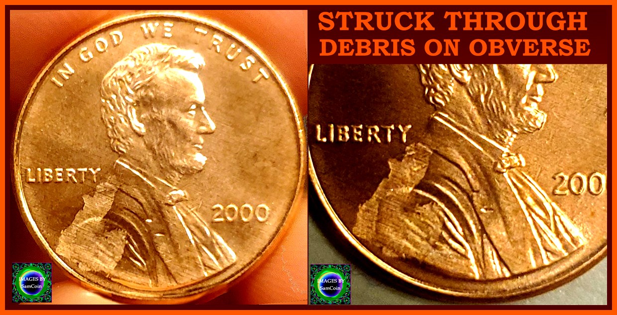 2000-P-LMC-Struck-Through-Obverse-Possible-Cloth/Paper-Strike-Through?