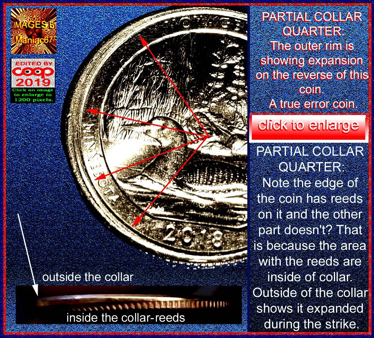 1983-P-Lincoln-Cent-Off-Center-Or-Elliptical-Strike-On-Obverse-And-Reverse?