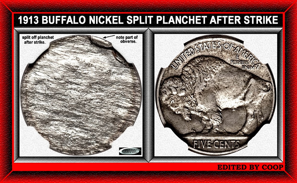 No-Date-Lincoln-Memorial-Cent-Mint-Error---Split-After-Strike-1.44g